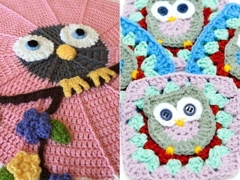 Owl Blanket Ideas Free Crochet Patterns