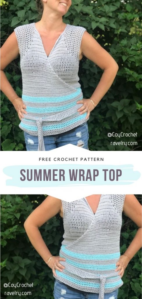 Super Colorful Summer Tops with Free Crochet Patterns