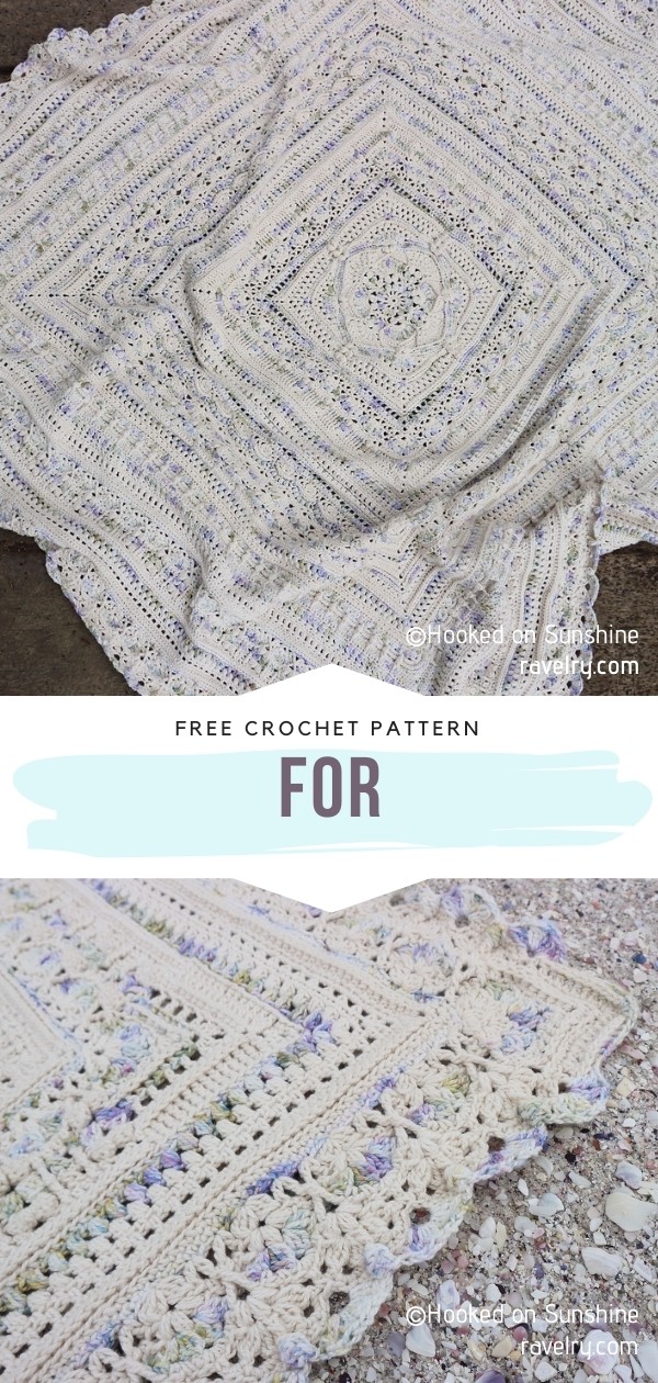 Beautiful Blanket Crochet Alongs with Free Patterns