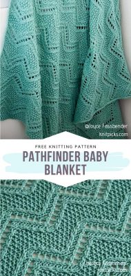 Knitted Baby Blanket - Free Patterns