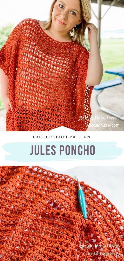 Beautiful Summer Ponchos - Free Crochet Patterns