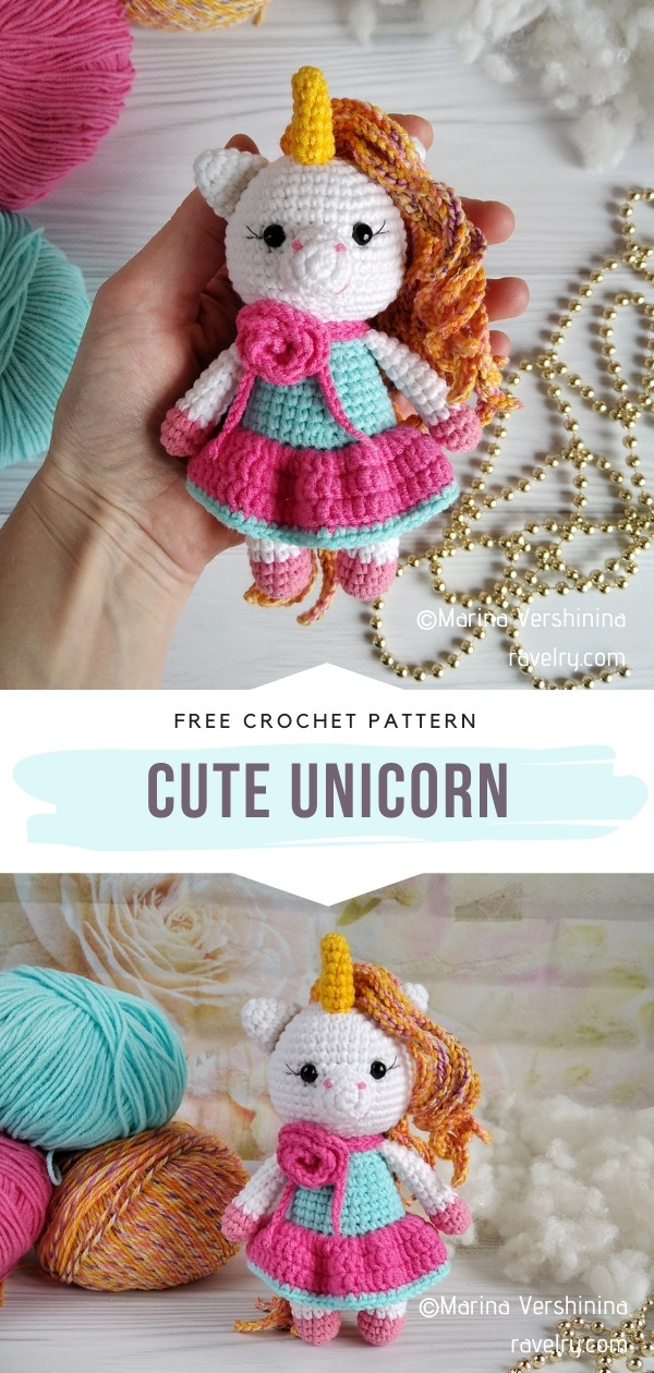 amigurumi unicorn