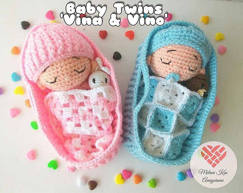 Crochet Baby Twins
