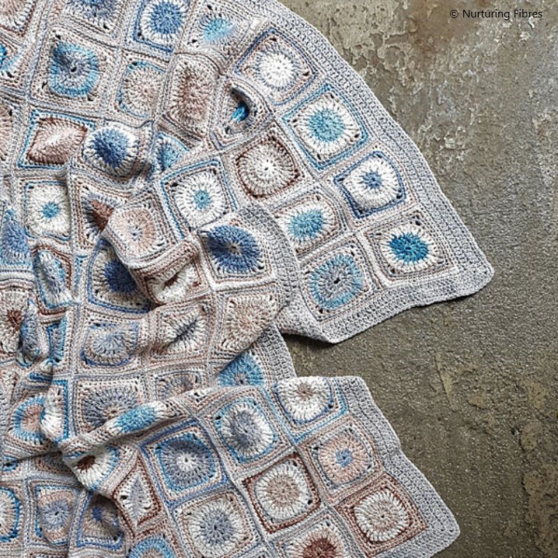 Beachcomber Blanket Free Crochet Pattern