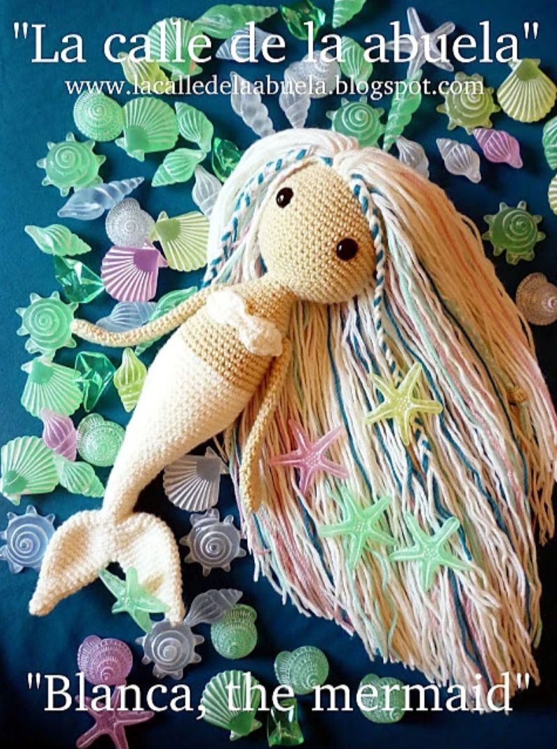 Blanca The Mermaid Free Crochet Pattern
