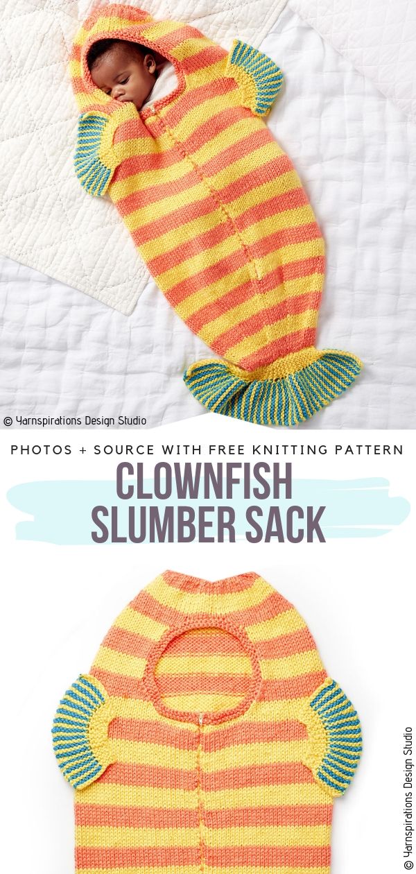 Knitted Baby Sleep Sack