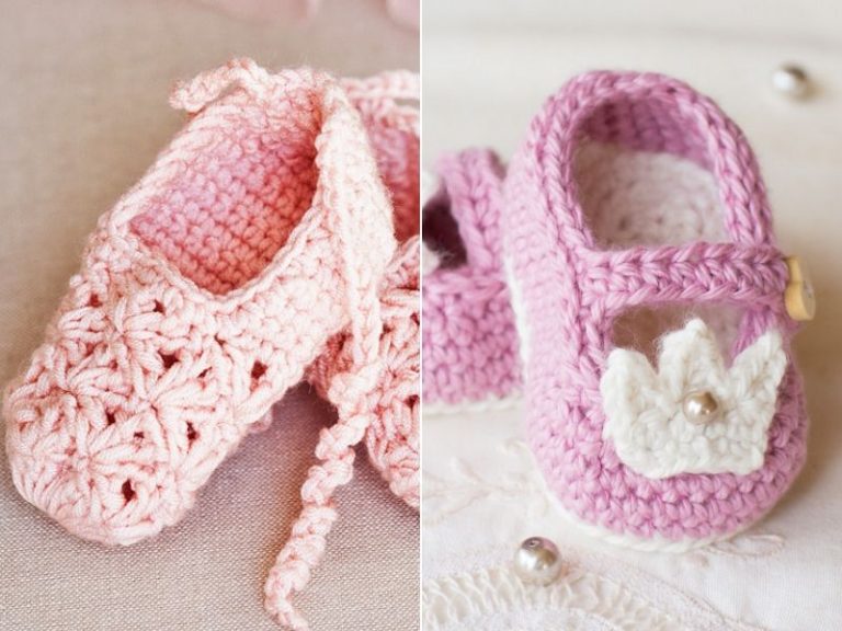 Delightful First Baby Booties Free Crochet Patterns