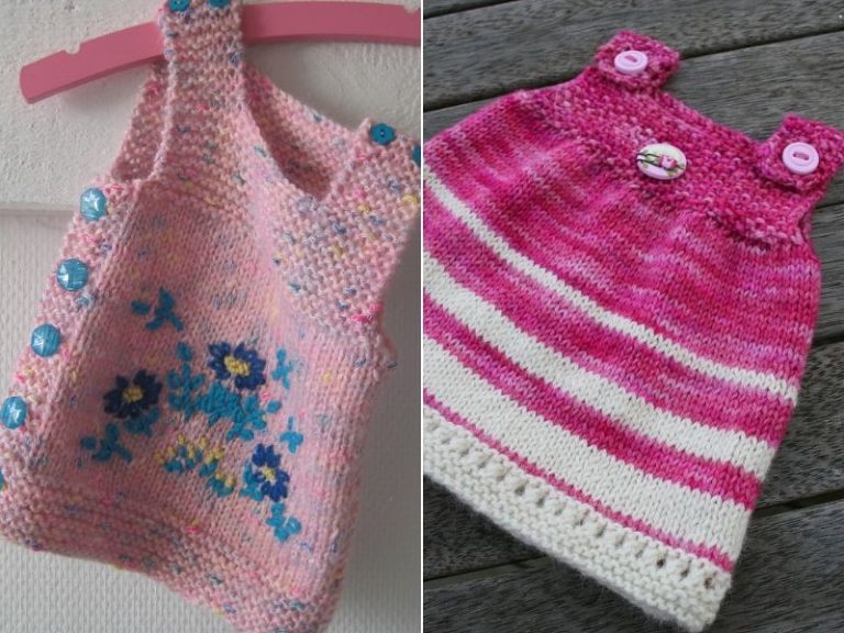 Easy Knitted Baby Tops Free Patterns