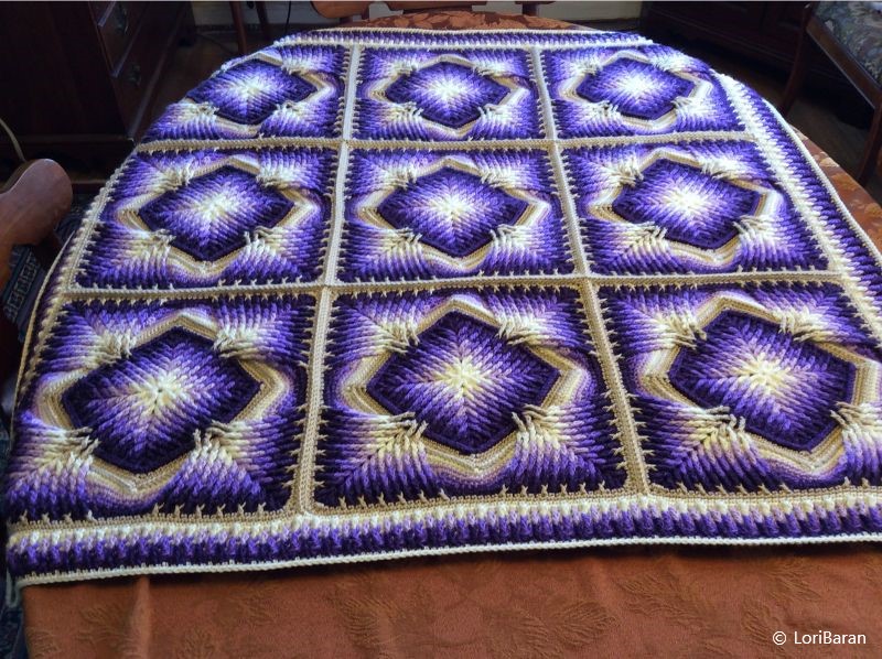 Stunning Blanket Elements CAL Free Crochet Pattern