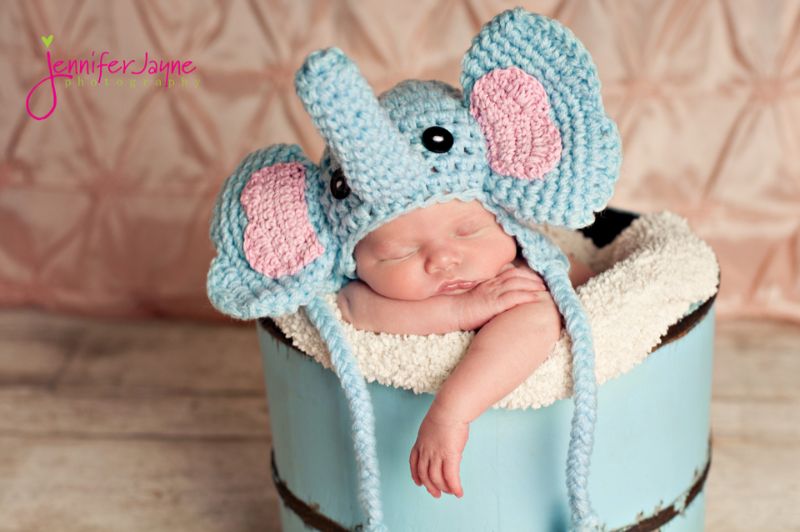 Elephant Crochet Hat Free Crochet Pattern