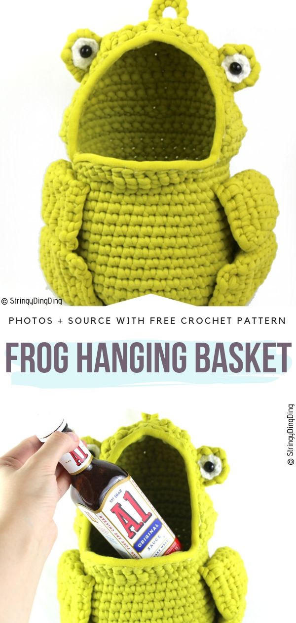 Frog Hanging Basket