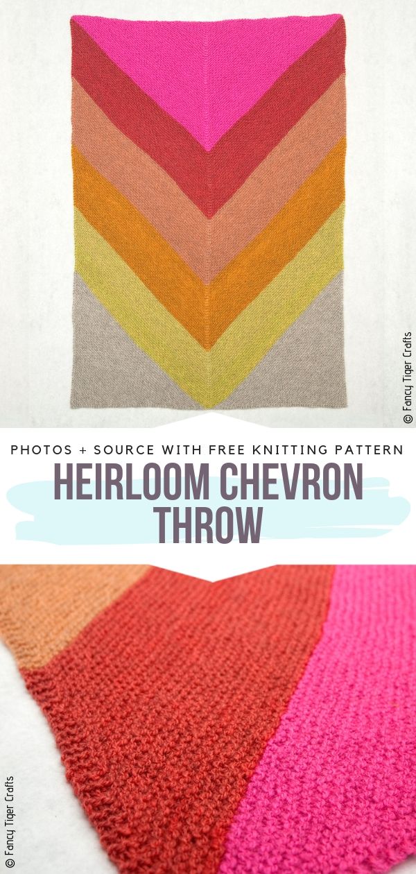 Heirloom Chevron Throw