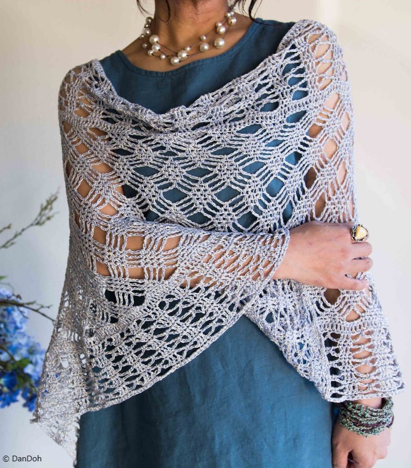 Beautiful Summer Ponchos - Free Crochet Patterns