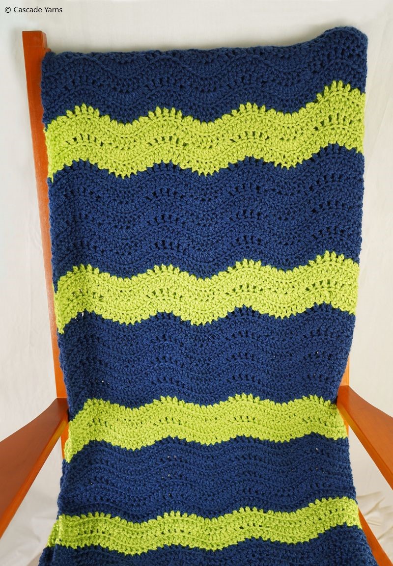 Lazy Sunday Lap Blanket Free Crochet Pattern