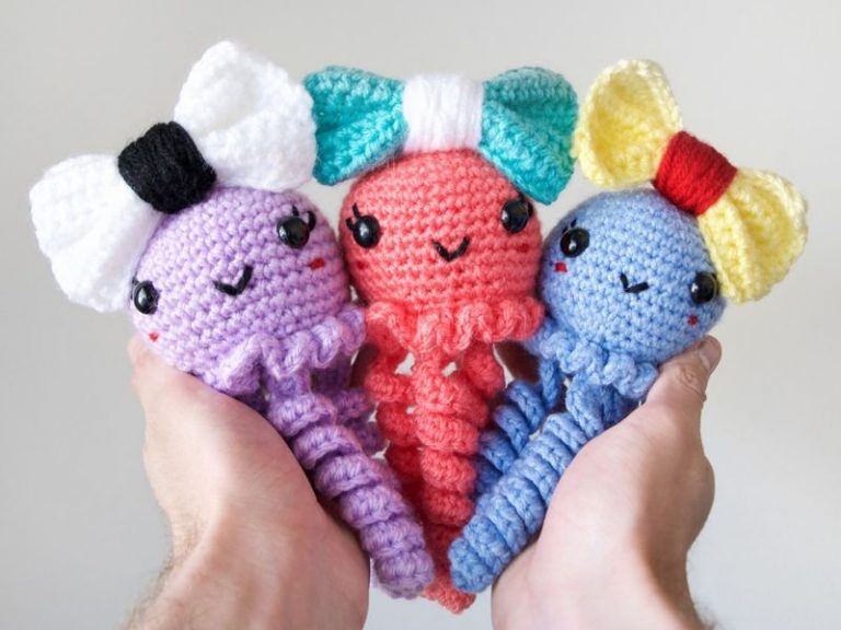 Lovely Jellyfish Amigurumi Free Crochet Patterns