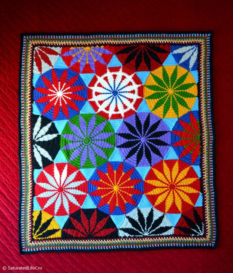 Marguerite Blanket CAL Crochet Pattern