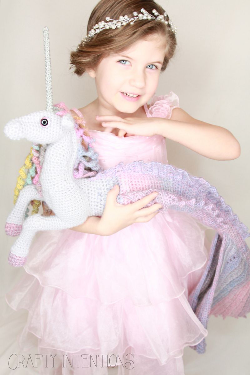 Mermaid Unicorn Hippocampus Crochet Pattern
