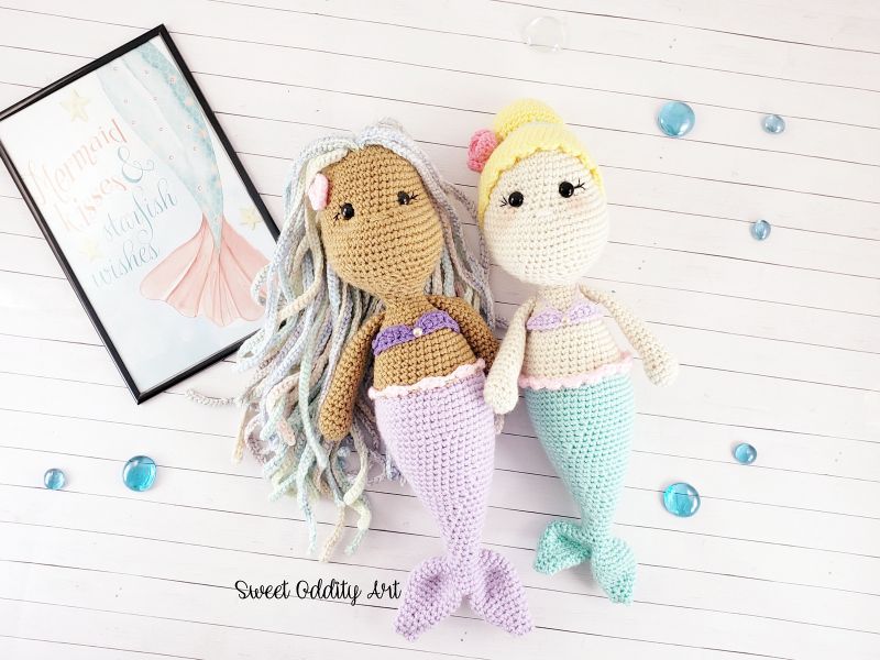 Mia the Mermaid Free Crochet Pattern