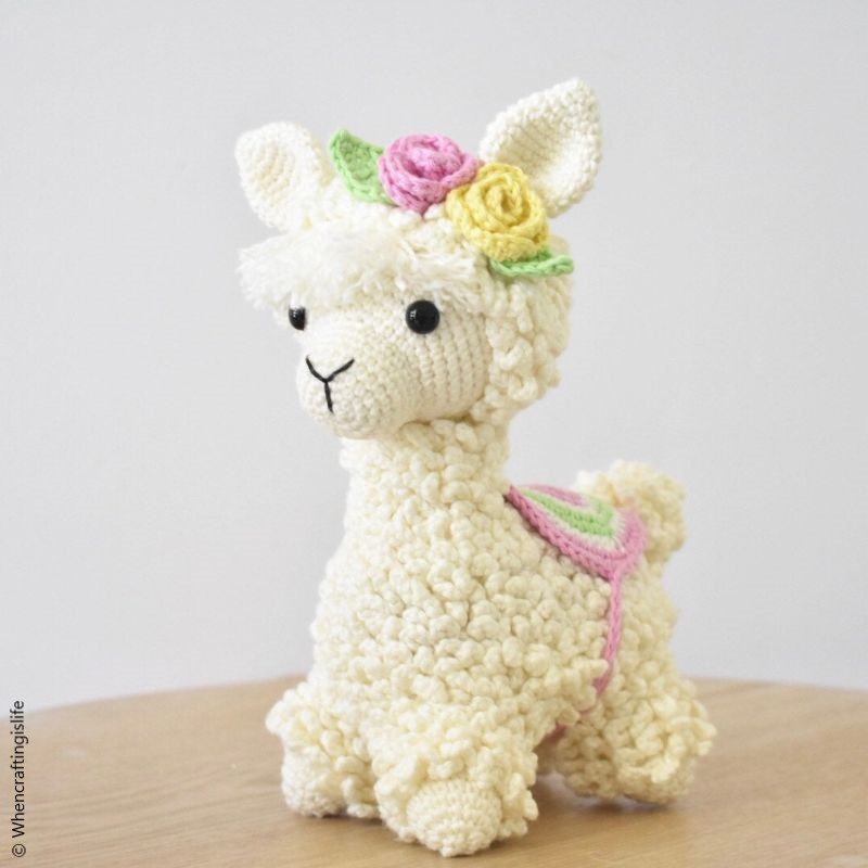 Miss Aviana the Alpaca Crochet Pattern
