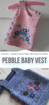 Easy Knitted Baby Tops - Free Patterns