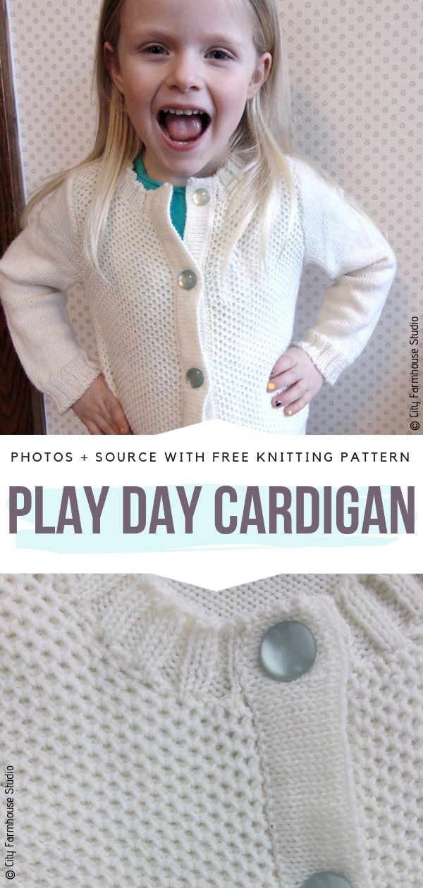 Knit Baby Cardigan