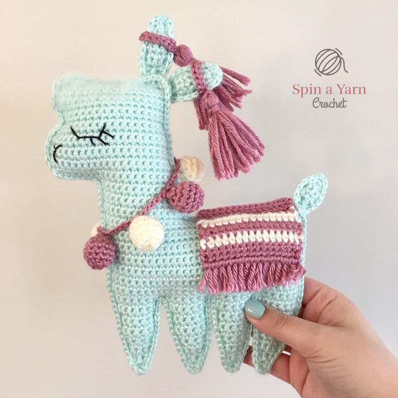 Ragdoll Llama Free Crochet Pattern