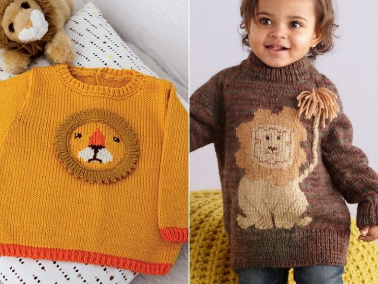 Roarsome Kids Sweaters Free Knitting Patterns