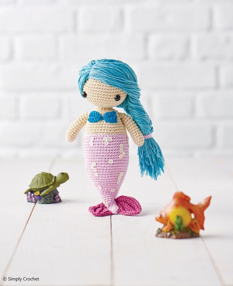 Sandra the Mermaid - Make a Splash Crochet Pattern