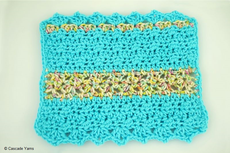 Shell Stitch Washcloths