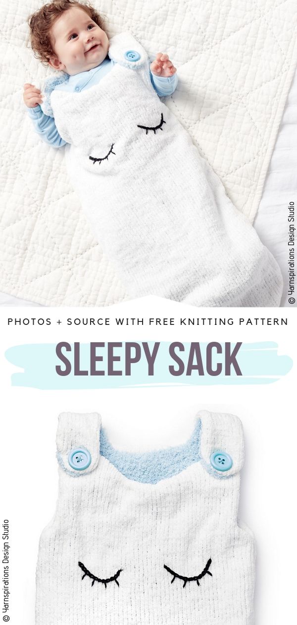 Sleepy Sack Free Knitting Pattern