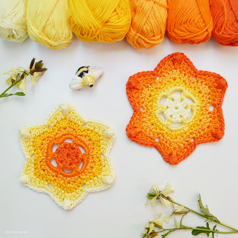 Star Crochet Coaster