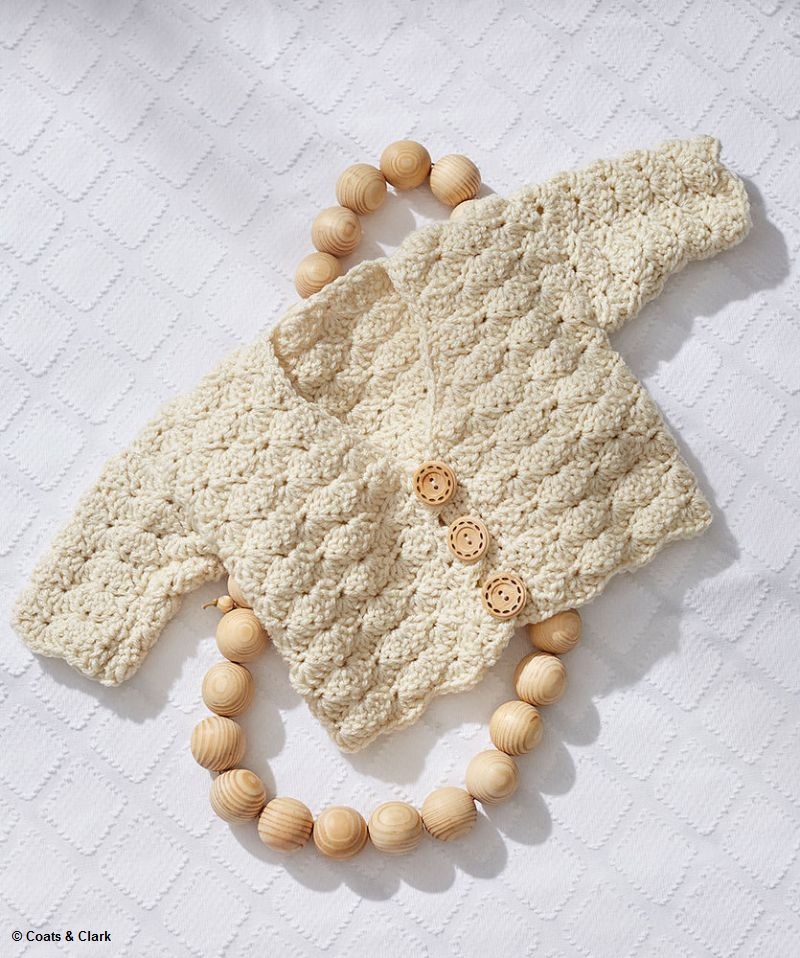 Shell Baby Cardigan