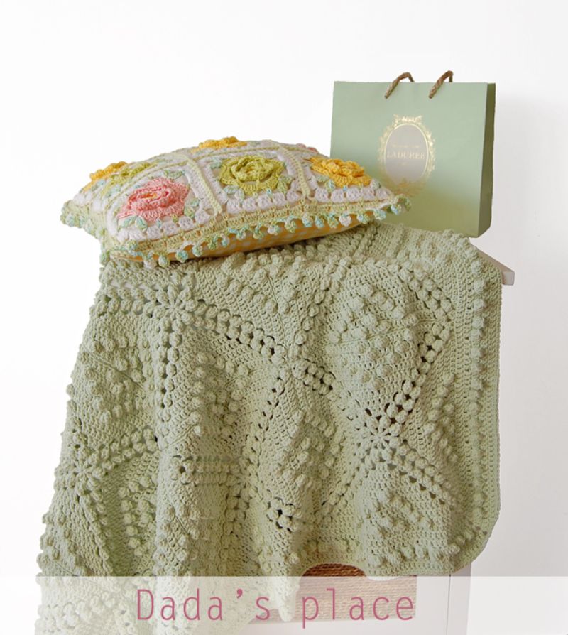 Vintage Style Crochet Blanket Free Pattern