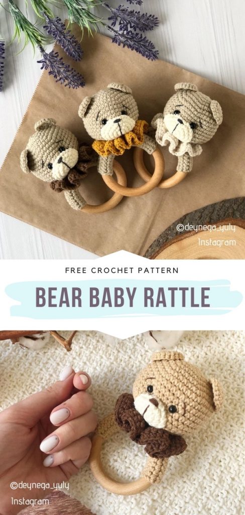 Baby Rattle Patterns The Most Adorable Crochet Baby Rattles - Free Patterns