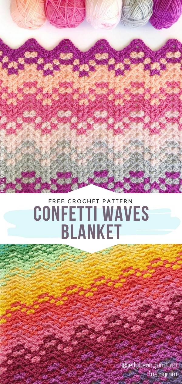 Crochet Waves Blanket