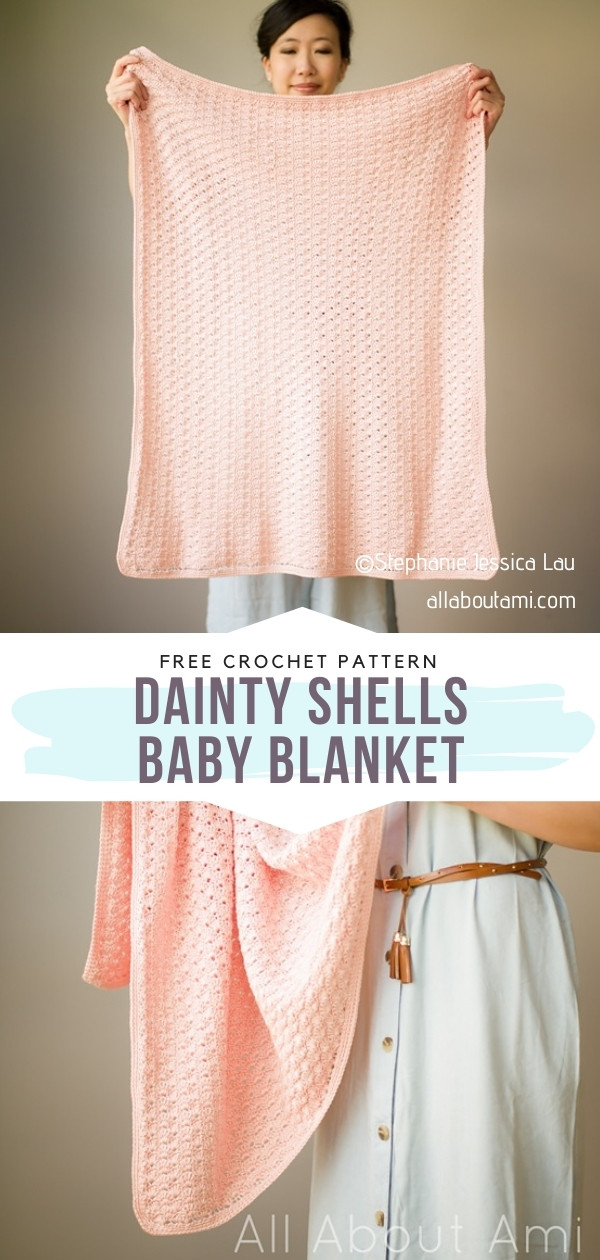 Crochet Shells Baby Blanket