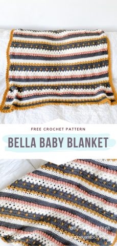 10+ Textured Baby Blanket Ideas and Free Crochet Patterns