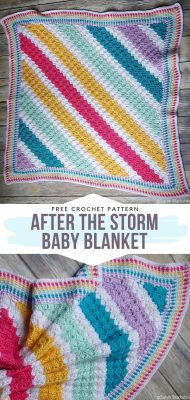 Baby Blankets with Lovely Edgings [Free Crochet Patterns]