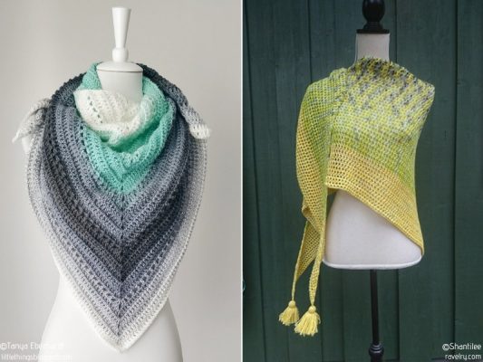 Crochet Shawls for Beginners - Free Patterns