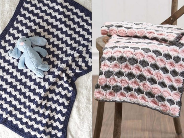 Delicate Shell Blankets Free Crochet Patterns