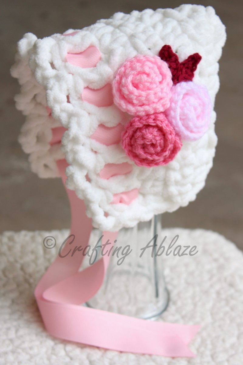 Toot Sweet Newborn Bonnet Free Crochet Pattern