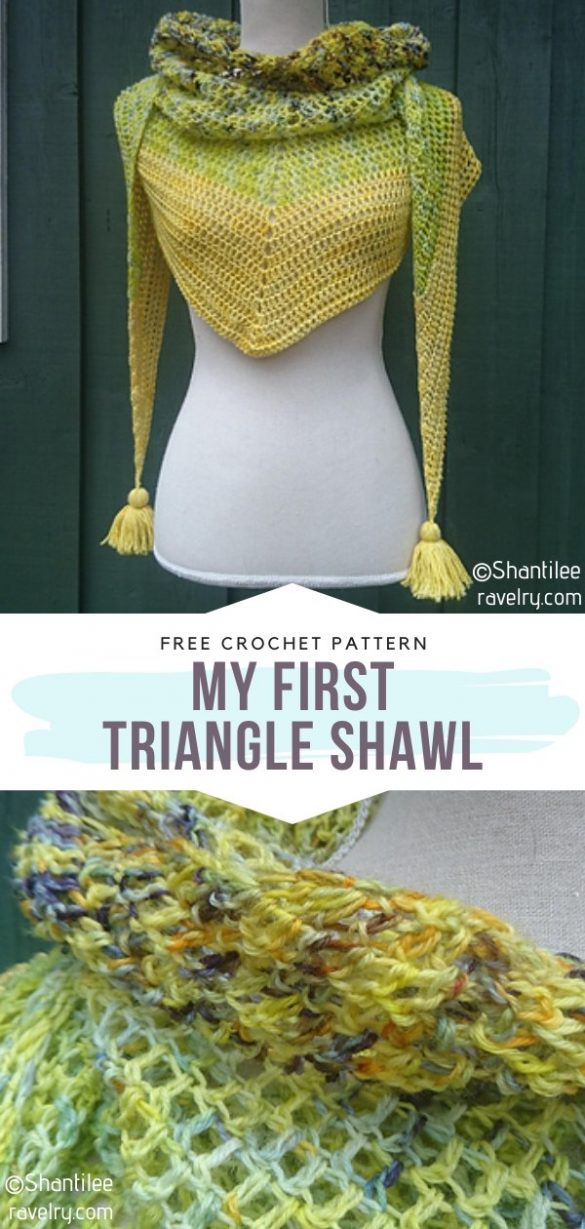 Crochet Shawls for Beginners - Free Patterns