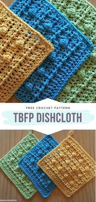 Structural Crochet Dishcloth Free Crochet Patterns