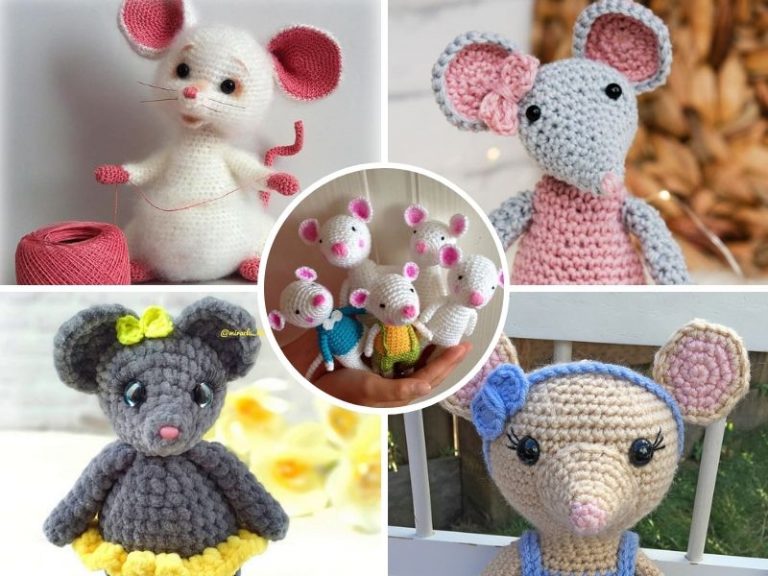 Adorable Amigurumi Mice
