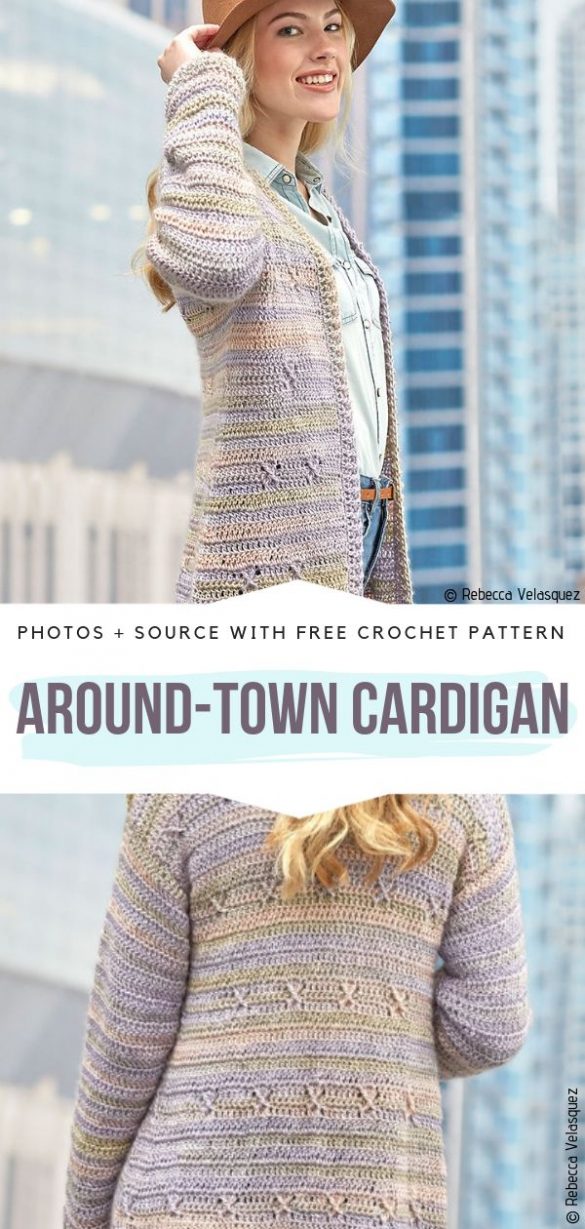 Great Everyday Cardigans - Free Crochet Patterns