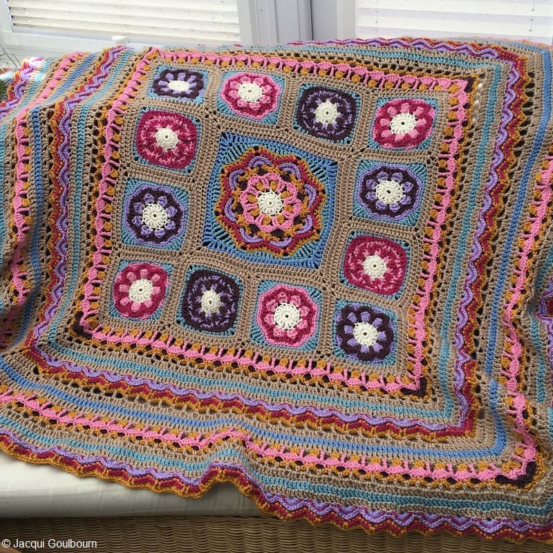 Beaulieu Blanket Free Crochet Pattern