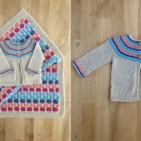 Beautiful Knitted Baby Cardigans with Free Patterns
