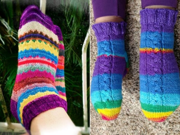 Children`s Knitted Socks Free Patterns