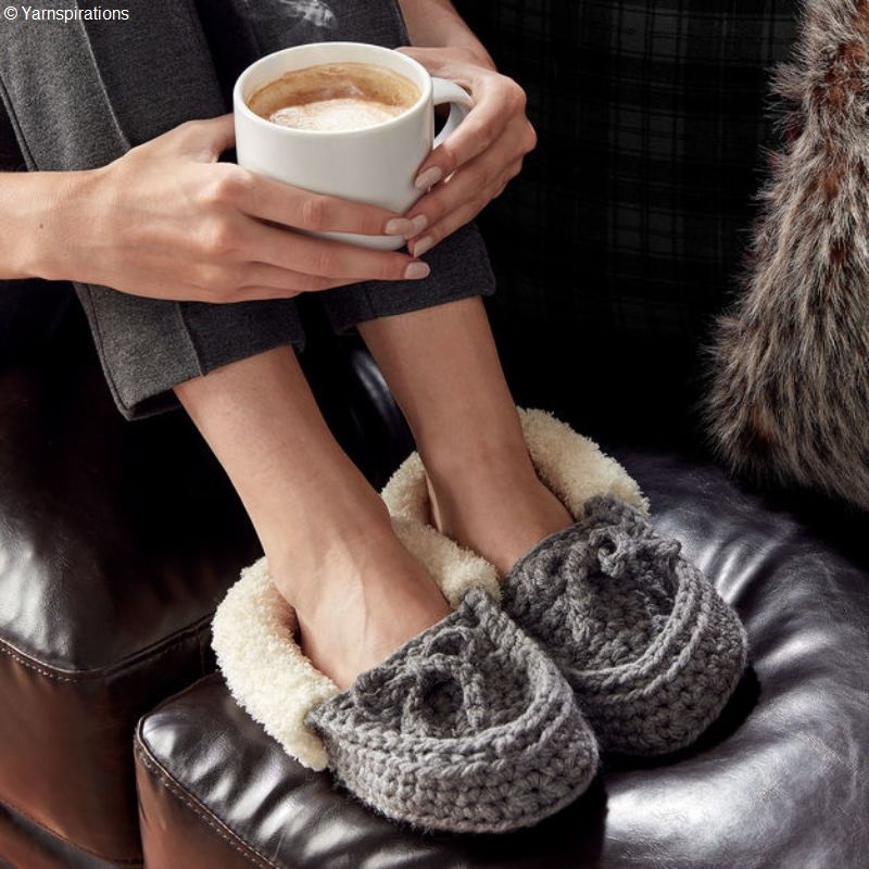 Crochet Family Moccasins