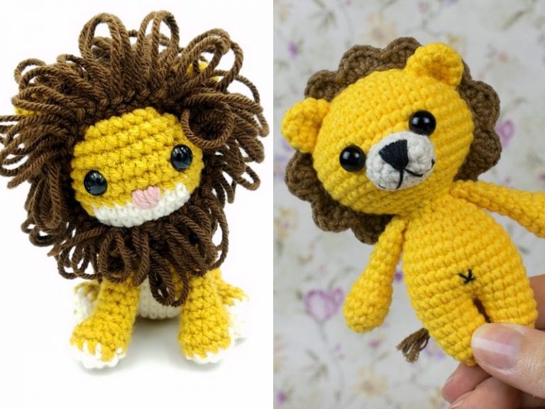 Cute Lion Amigurumi Free Crochet Patterns